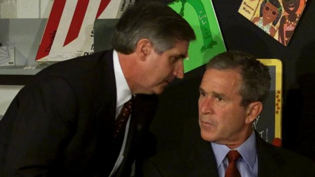 Президент Буш и Эндрю Кард