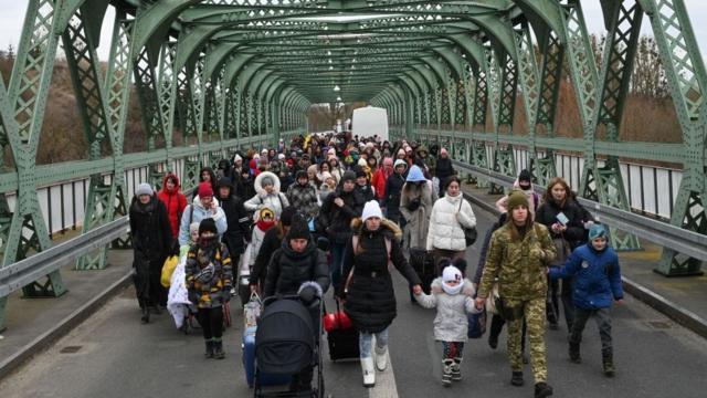 Украинские беженцы