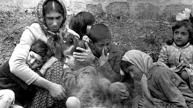 Азербайджанские беженцы из Карабаха