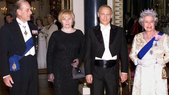 Королева Елизавета и президент России