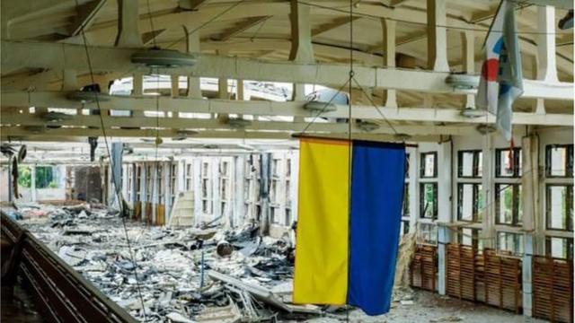 Росіяни зруйнували спорткомплекс Харківського політеху