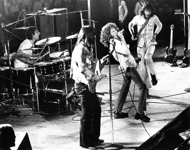 The Who на сцене через месяц после выхода Who's Next. Сентябрь 1971 года, Лондон