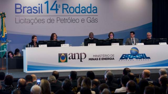 Аукцион нефтяных месторождений в Бразилии