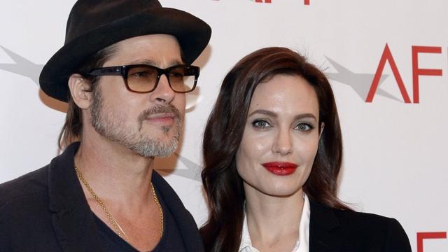 Brad Pitt and Angelia Jolie