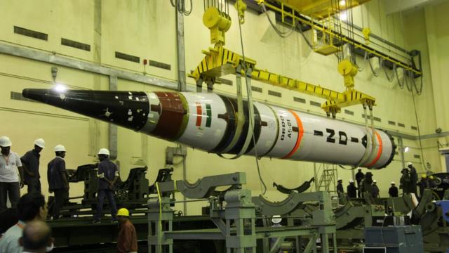 Индийская ракета "Агни-5"