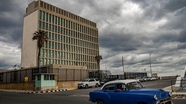 Посольство США в Гаване, Куба.
