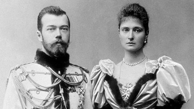 Николай II и императрица Александра Федоровна