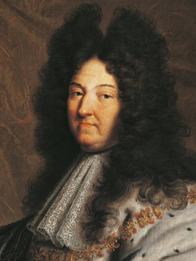 Людовик XIV, король Франции (портрет кисти Гиацинта Риго)