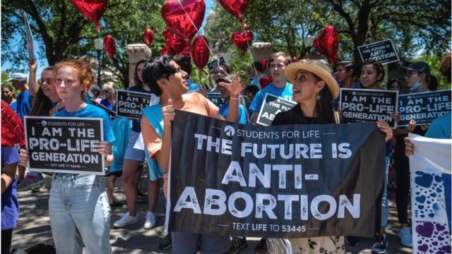 Сторонники запрета абортов на митинге
