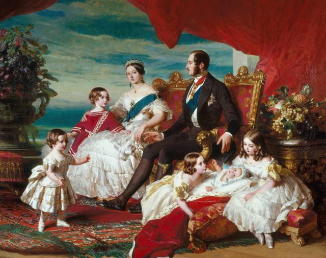 Картина: семья королевы Виктории