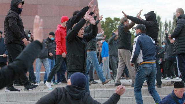 Столкновения в Бишкеке