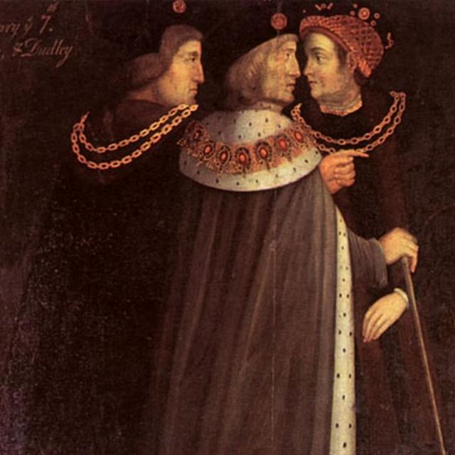 Картина неизвестного художника, Генрих VII с соратниками