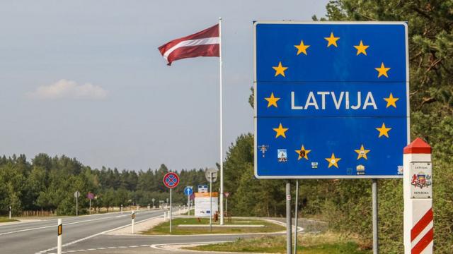 Латвийская граница