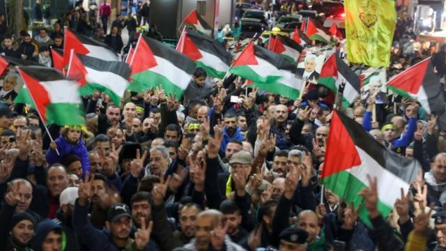Протесты в Палестинской автономии