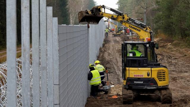 Влада Литви будує біля Друскінікая паркан заввишки чотири метри на кордоні з Білоруссю