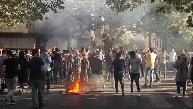 Акции протеста в Иране как правило носят мирный характер