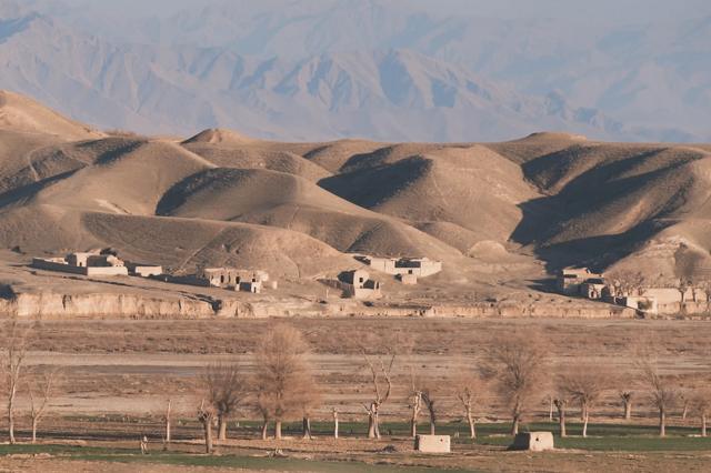 Сельская местность на юге Афганистана