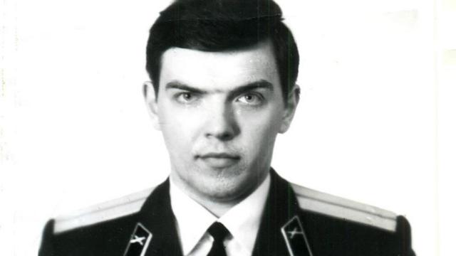 Иван Сафронов-старший в военной форме