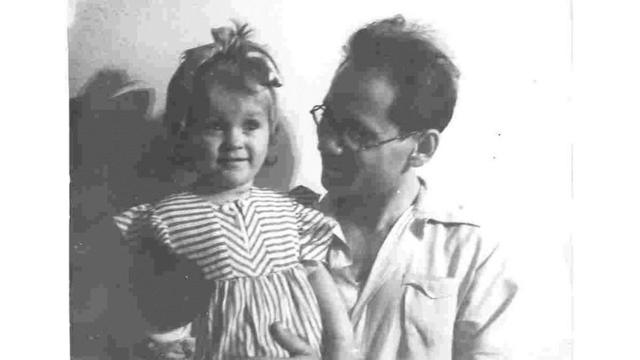 Наталья Бабицкая с отцом