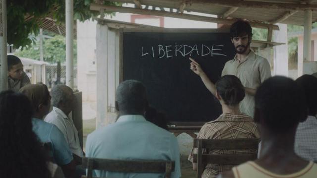 Cena de filme sobre a vida de Zé Carlos Mata Machado