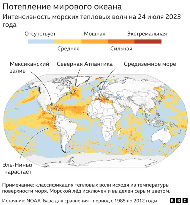 Потепление мирового океана