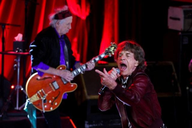 частная презентация альбома Rolling Stones «Hackney Diamonds» в Нью-Йорке