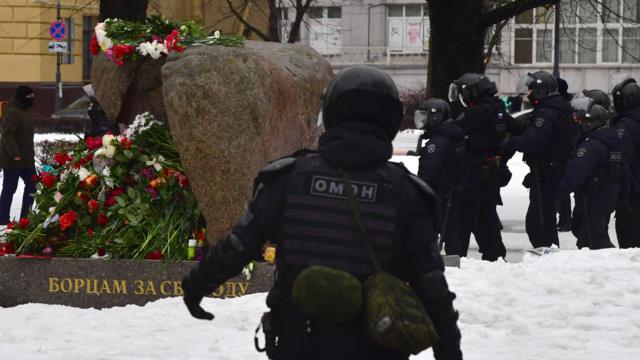 Соловецкий камень в Санкт-Петербурге