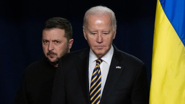US President Joe Biden hosts Ukrainian President Volodymyr Zelensky, Washington, USA - 12 Dec 2023