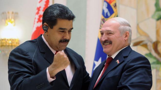 Николас Мадуро и Александр Лукашенко поддерживают хорошие отношения