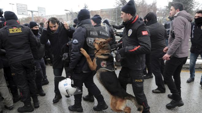 Полиция Анкары