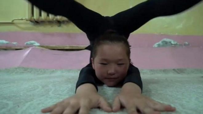 Монгольская гимнастка