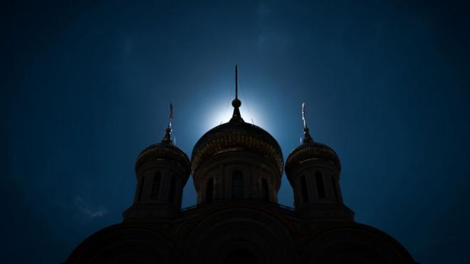 Храм Воскресения Христова и Новомучеников и Исповедников Церкви Русской, Москва, август 2017 года.
