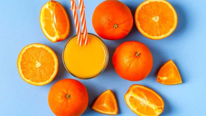 Апельсины и сок