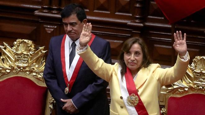 Дина Болуарте, новый президент Перу