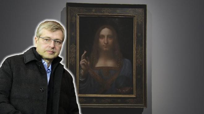 Российский миллиардер Рыболовлев продал картину да Винчи на аукционе Christie's за рекордную сумму.