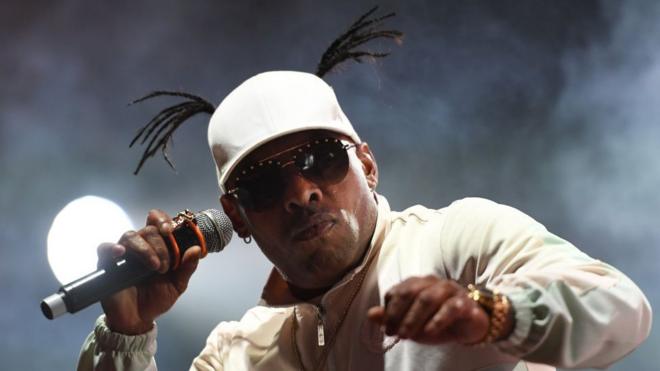 The Coolio set during Groovin The Moo 2019 on April 28, 2019 in Canberra, Australia.