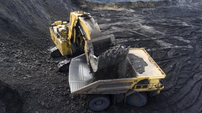 Добыча угля в Кемеровской области