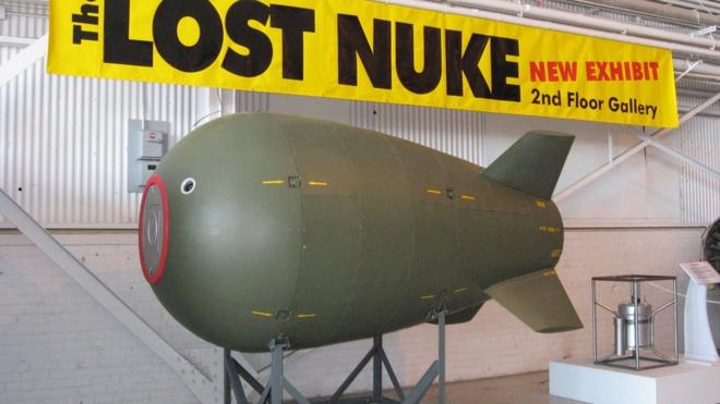 Копия пропавшей ядерной бомбы