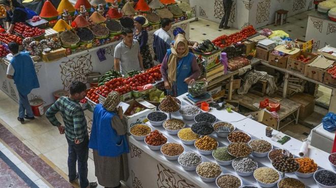 Рынок в Душанбе (14 июня 2019 года)
