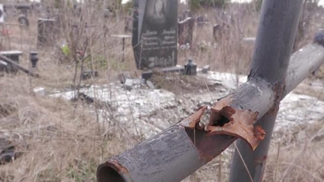 Разминирование кладбищ в Украине