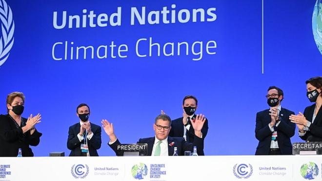 Заключительное пленарное заседание климатического саммита в Глазго