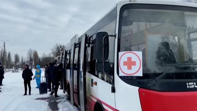 автобус для эвакуации из Сум