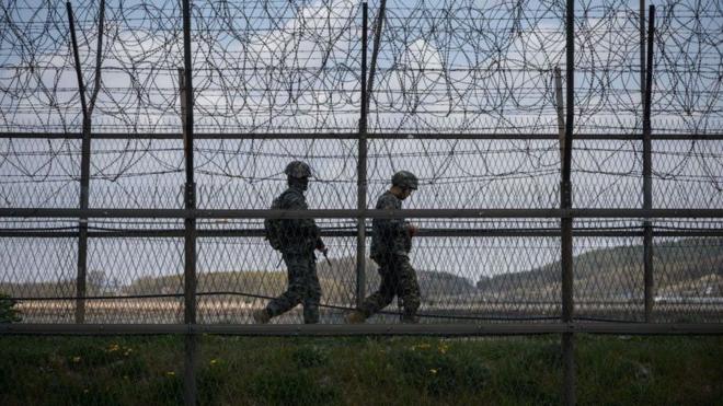 Военные из Южной Кореи три часа следили за мужчиной