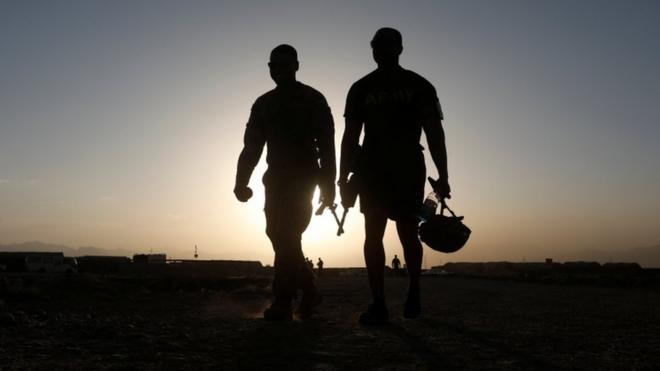 US troops in Logar, Afghanistan