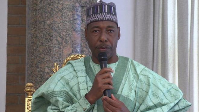 Dans une interview accordée à la BBC Babagana Zulum, le gouverneur de l'état de Borno a accusé certains militaires et hommes politiques de saboter la lutte contre les insurgés