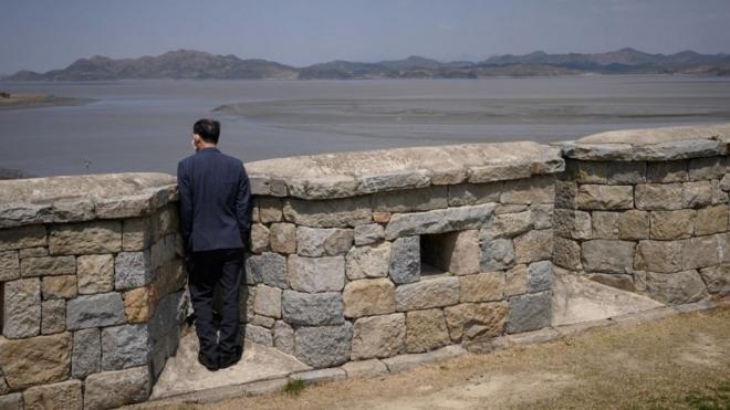 Вид на Северную Корею