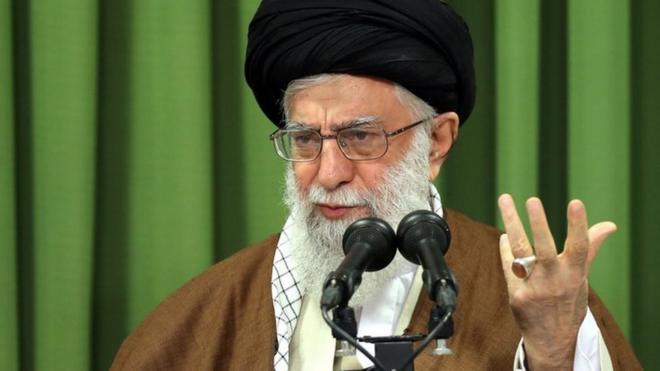 Аятолла Хаменеи произносит речь