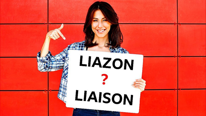 Английский язык на Би-би-си: аудио, видео, уроки, лайфхаки, викторины Learning English. Liazon или Liaison? (заставка теста)