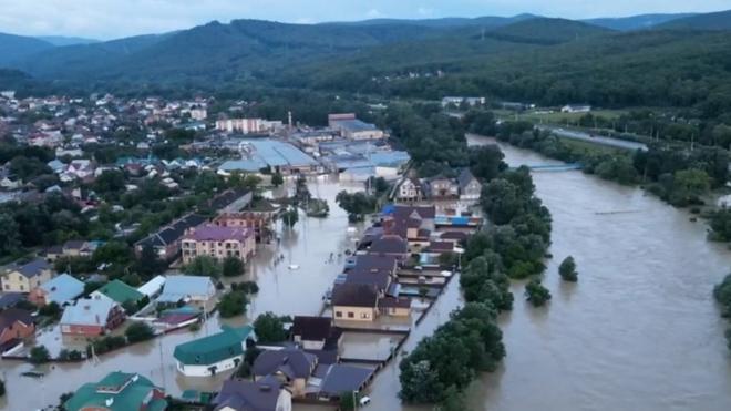 Потоп в Краснодарском крае. Видео