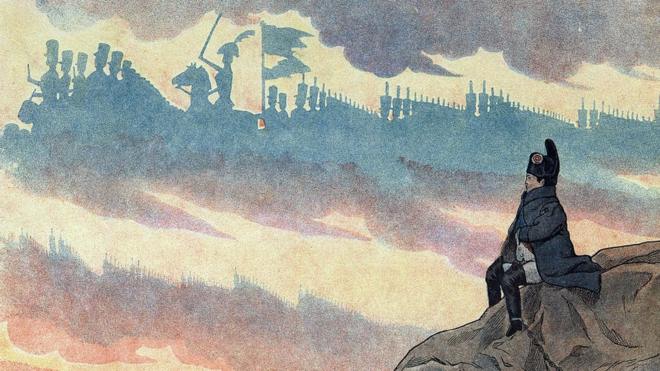 Иллюстрация: Наполеон в изгнании на острове Святой Елены